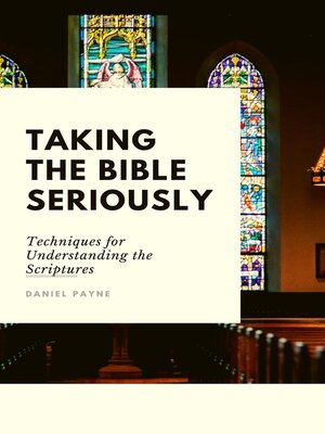 cover image of Taking the Bible Seriously